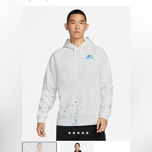 Nike Therma-fit Hoodie paint splatter Medium